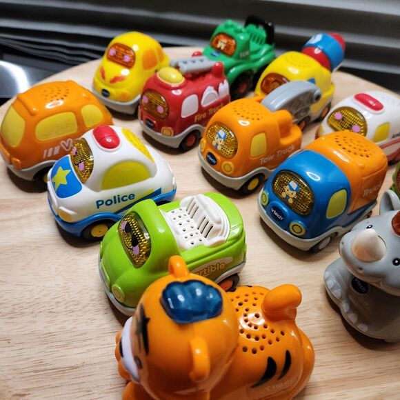 VTech Go! Go! Smart Wheels Lot of 13 Vehicles | No Duplicates - Picture 10 of 12